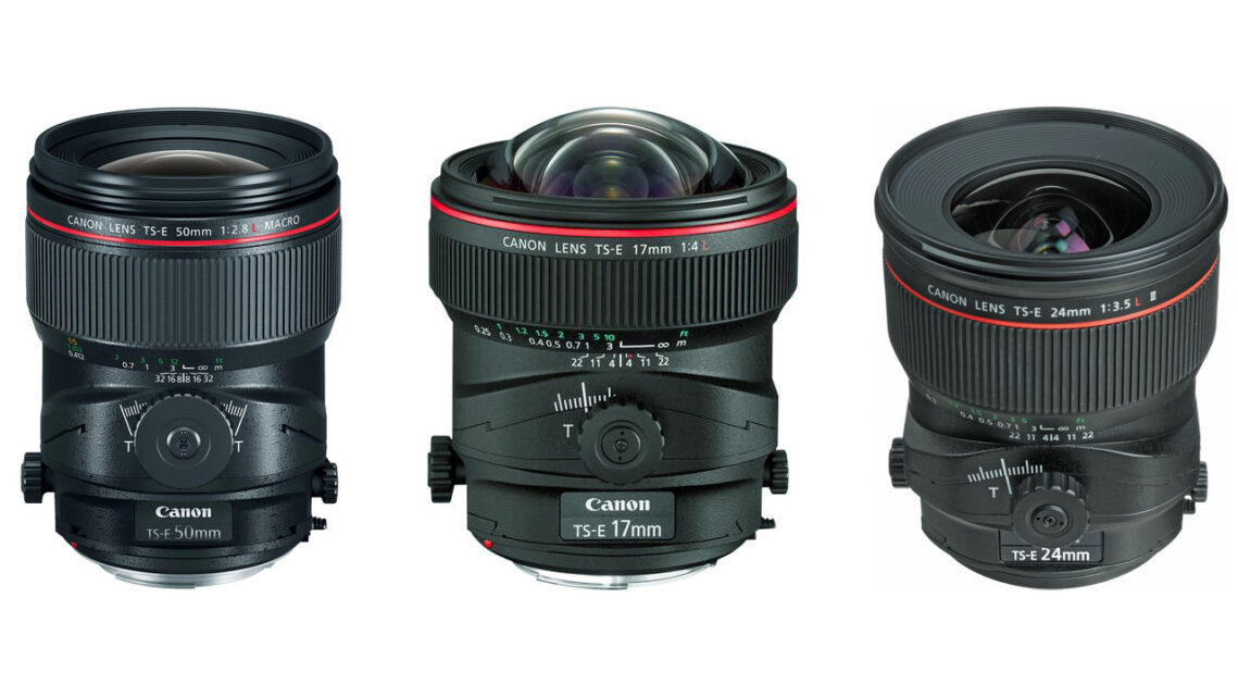 canon tilt shift lens