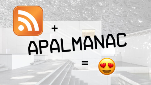 RSS Feed Now Available On APAlmanac