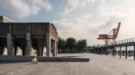The Long Museum West Bund in Shanghai - designed by Atelier Deshaus. The building is sited alongside the Huangpu River and breathes life into this once industrial area.