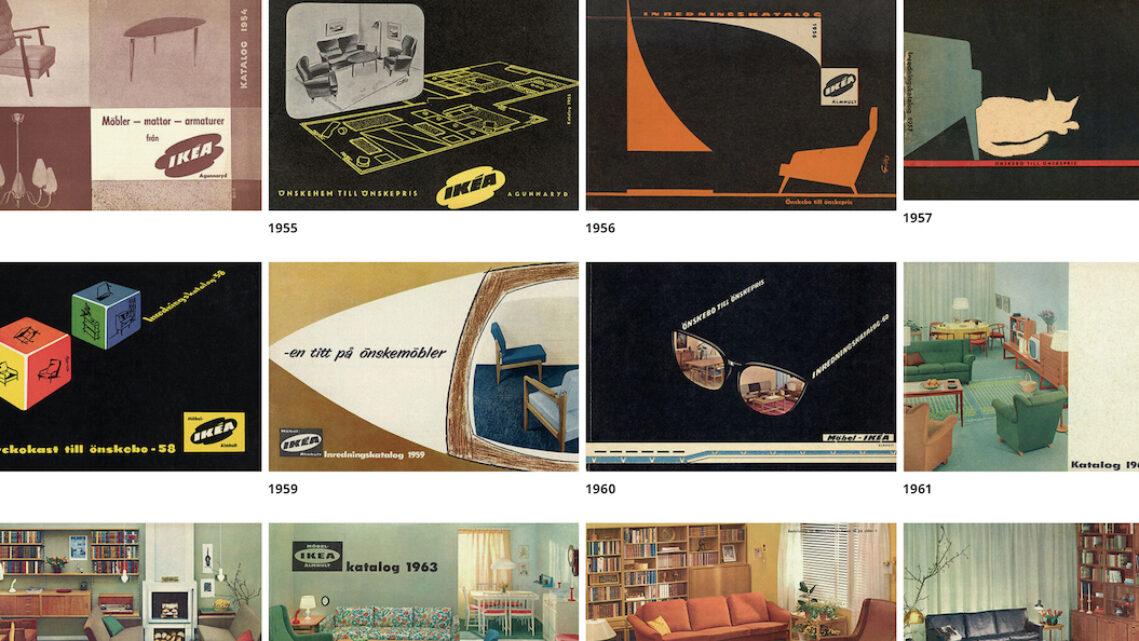 Taking A Trip Down Memory Lane; Exploring Ikea’s 70 Years of Catalogues