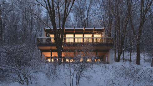 Check Out This Snow Laced Home in Quebec With Raphaël Thibodeau