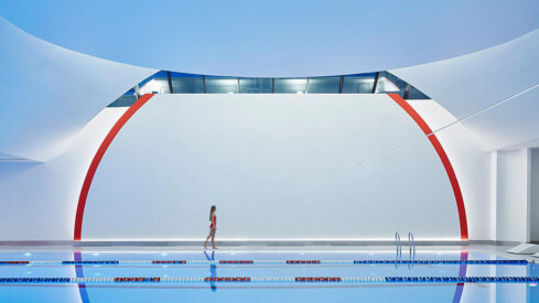 A Late Night Photoshoot of World Class Alekseevskaya Ends Up as Cover Photo for Interior Design Mag