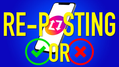 Can a Photographer’s Image be Re-Posted on Social Media?