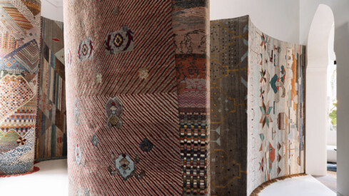 Photographing the Elaborately Beautiful Jaipur Rugs Storefront With Ishita Sitwala