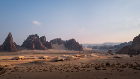 Climbing and Carting Through the Desert, Ales Vyslouzil Had a Blast Photographing the Banyan Tree AlUla Resort
