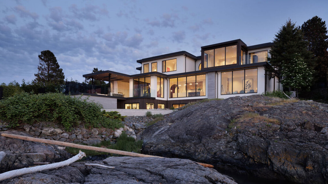 Duo Jacob McNeil and Jaimie Walker Photograph a Gorgeous Waterfront Home in Victoria