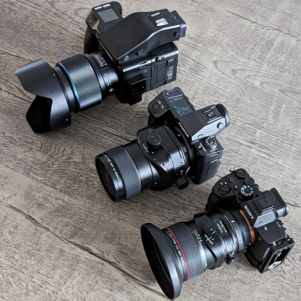 Christophe Bénard compares: Fujifilm GFX100 II, Sony A7R V, Phase