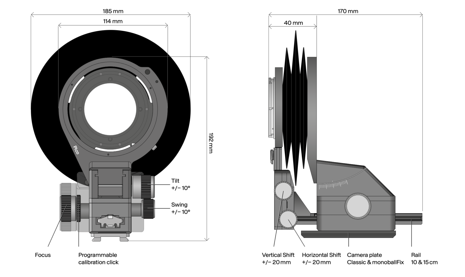 SINAR 4X5 WIDE Angle Bellows Weitwinkel Balgen (1713639755) EUR 102,83