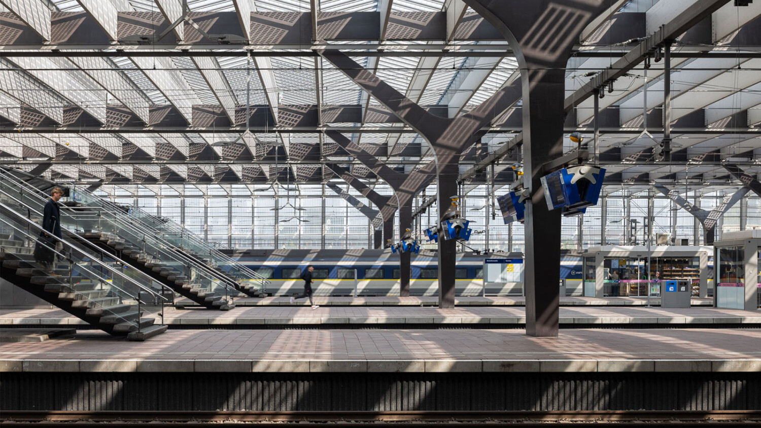 Andrew Campion Chases Light from Dawn to Dusk at the Iconic Rotterdam Central Station