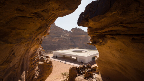 Colin Robertson Returns to Alula to Photograph the 2024 Desert X Visitor Center